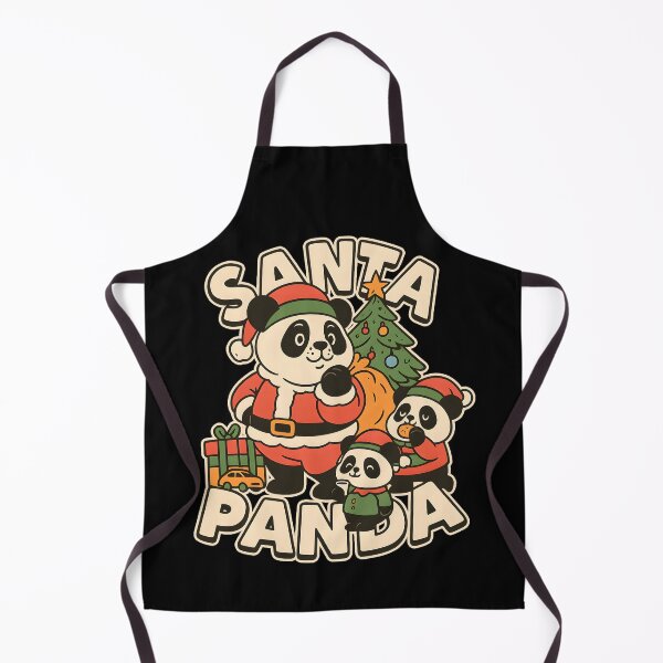 Item preview, Funny Christmas Panda Santa Merry Xmas Holiday Joy Tree designed and sold by DrawHandArt.