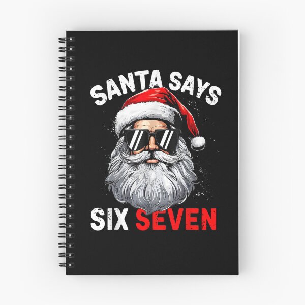 Item preview, Santa Says Six Seven 6 7 Gen Z Alpha Meme Slang Christmas designed and sold by ArtFunDib.