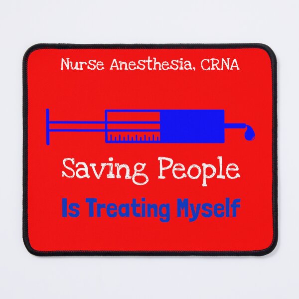 Item preview, Nurse Anesthesia, CRNA Saving People Is Treating Myself designed and sold by nicke2025.
