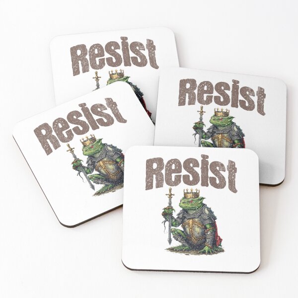 Artikelvorschau, Resist Frog - Frosch Resist entworfen und verkauft von Moutribdesign.