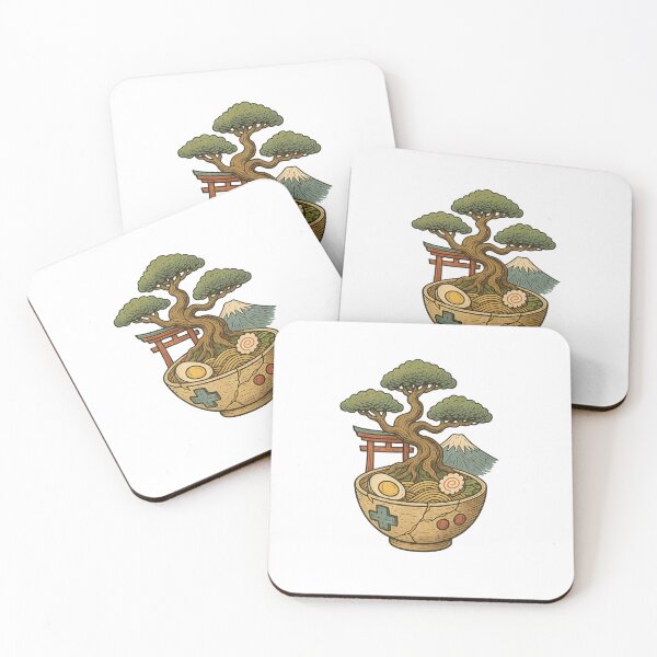 Item preview, Ramen Bonsai Gaming Japan kintsugi  designed and sold by CLEARART7.
