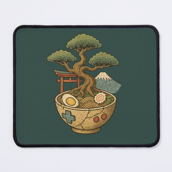 Item preview, Ramen Bonsai Gaming Japan kintsugi  designed and sold by CLEARART7.
