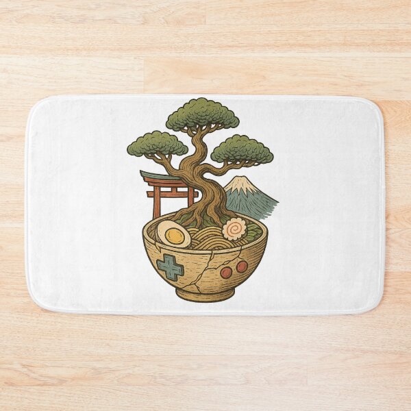 Item preview, Ramen Bonsai Gaming Japan kintsugi  designed and sold by CLEARART7.