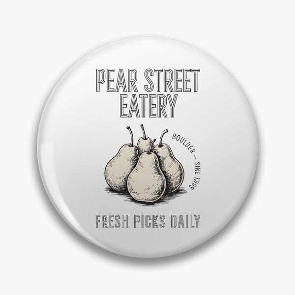 Item preview, Pear Street Eatery designed and sold by SignumShop.
