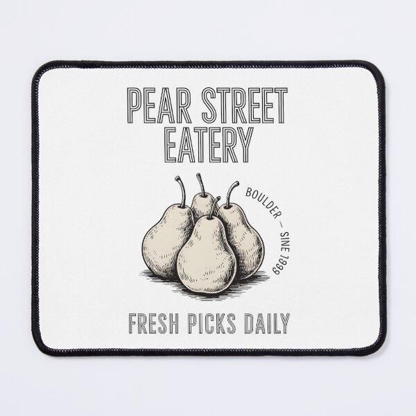 Item preview, Pear Street Eatery designed and sold by SignumShop.