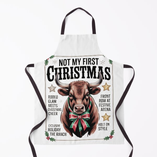 Item preview, Western Christmas Bull designed and sold by JediKittenWars.