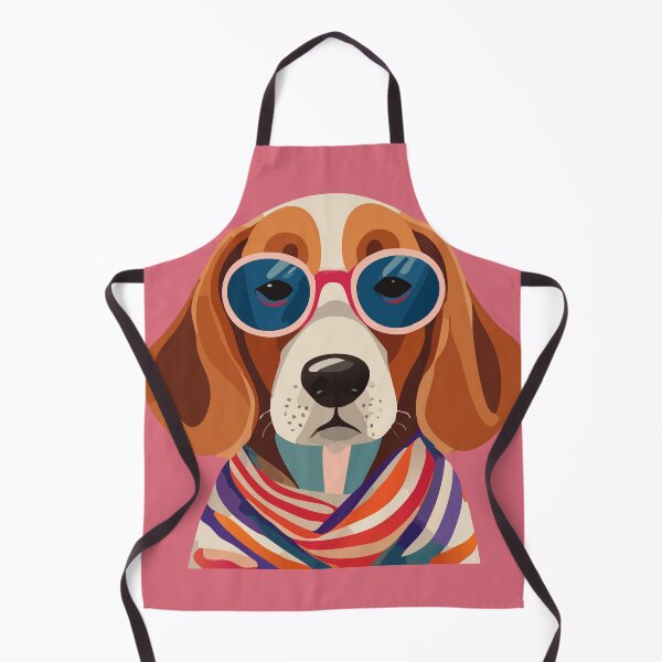 Item preview, Retro Diva Dog – Stylish Canine Vibes designed and sold by zaqol.