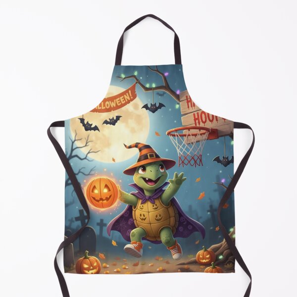 Item preview, HALLOWEEN TURTLE PLAYING BASKETBALL designed and sold by Obinne.
