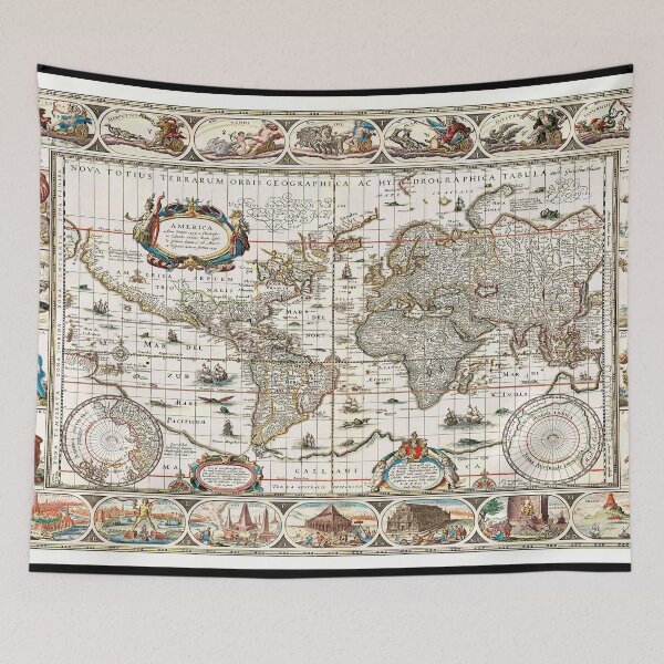 Item preview, Old World Map designed and sold by jecphotography and art.