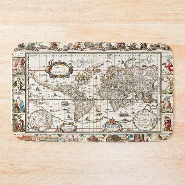 Item preview, Old World Map designed and sold by jecphotography and art.