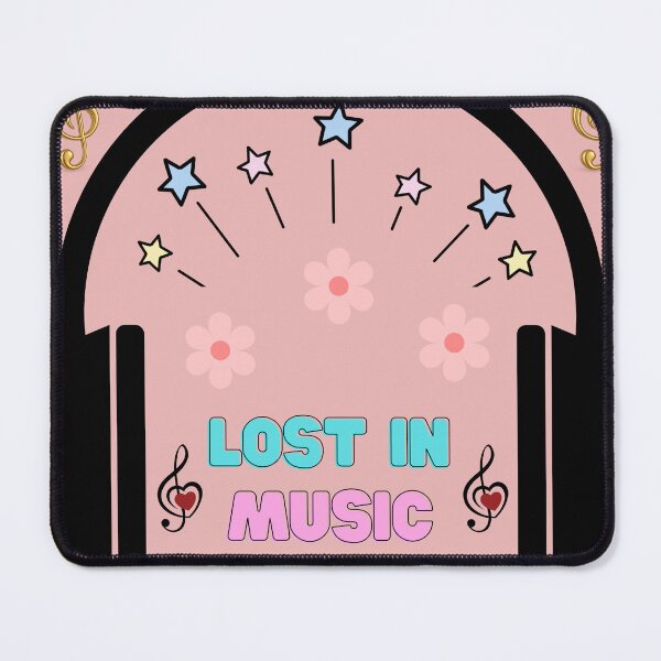 Item preview, Lost in Music Headphone Dreams designed and sold by lovelynong.