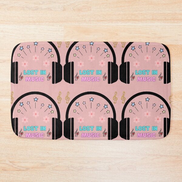 Item preview, Lost in Music Headphone Dreams designed and sold by lovelynong.