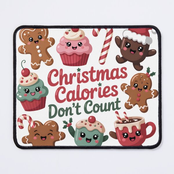 Item preview, Christmas Calories Don’t Count Funny Holiday Quote | Cute Cookie & Cocoa Christmas Design designed and sold by Kayshies8120.