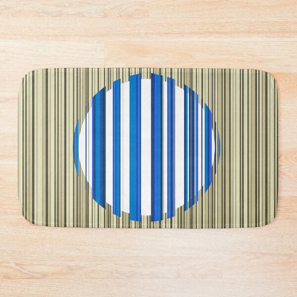 Item preview, Blue and white Circle of stripes designed and sold by AlbertoRuiZ.