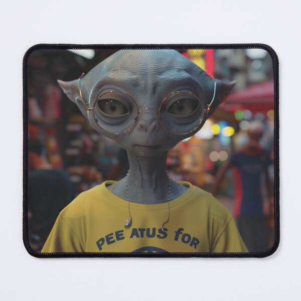 Item preview, Happy Alien – Galactic Vibes designed and sold by Kat's Design Hub.