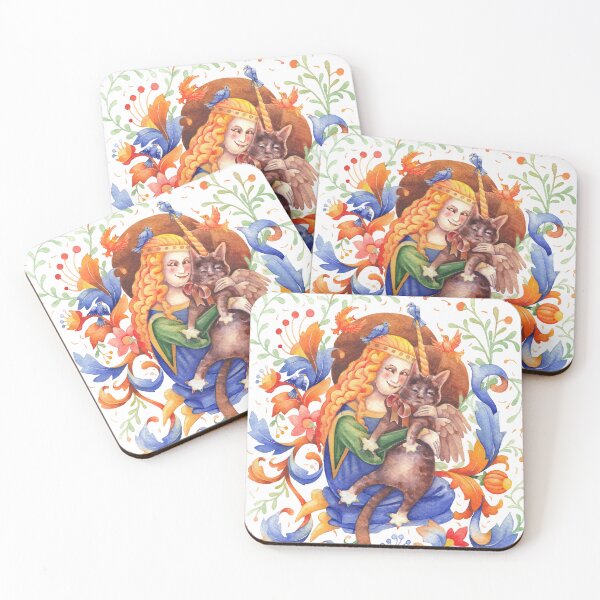 Item preview, The Noble Guardian of Emotional Stability –  watercolorI llustration designed and sold by Ekaterina Glazkova.