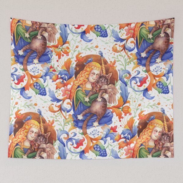 Item preview, The Noble Guardian of Emotional Stability –  watercolorI llustration designed and sold by Ekaterina Glazkova.