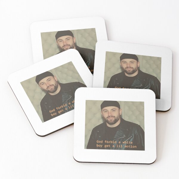 Item preview, Baker Mayfield God Forbid A White Boy Get A Lil Motion Funny Football designed and sold by cozygamerstore.
