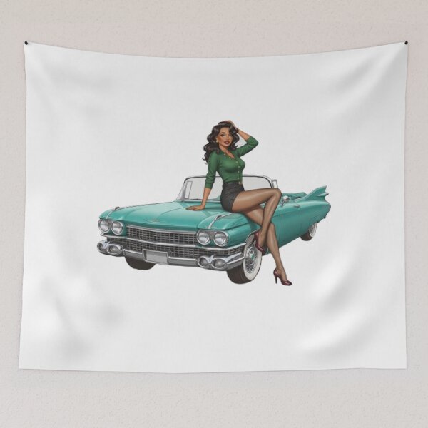 Item preview, "Retro Glamour: Charm and Audacity of Pin-Ups” designed and sold by CHRIST5000.