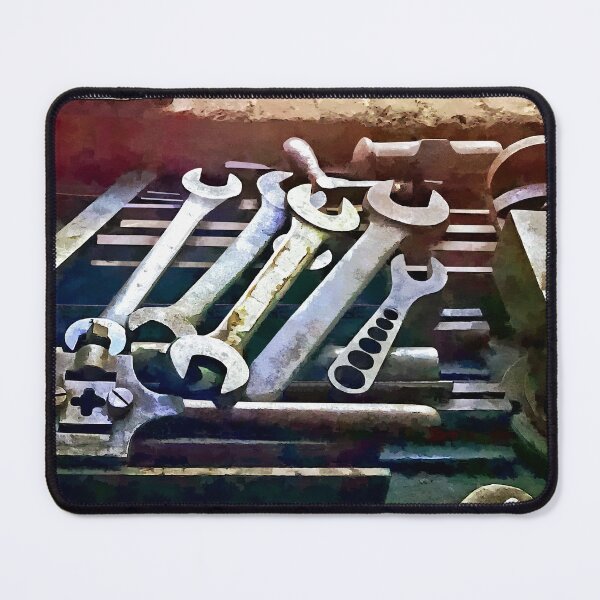 Item preview, Wrenches in Machine Shop designed and sold by Susan Savad.