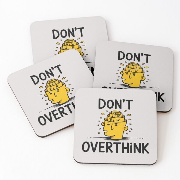 Item preview, Don't Overthink designed and sold by 123ks.