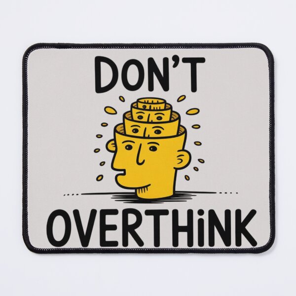Item preview, Don't Overthink designed and sold by 123ks.