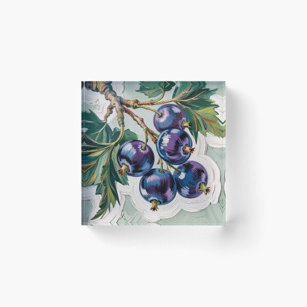 Item preview, Black currant,oil paint. designed and sold by elegantpaterns.
