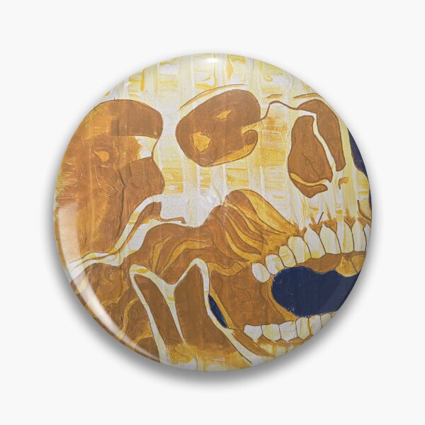 Item preview, Yellow and Gold Skull  designed and sold by Wizard-of-Ogden.