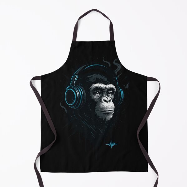 Item preview, Monkey Business Headphones Art designed and sold by MasCorner.