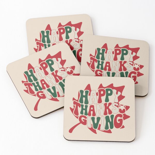 Item preview, LEAFY HAPPY THANKSGIVING! designed and sold by SharingLove.