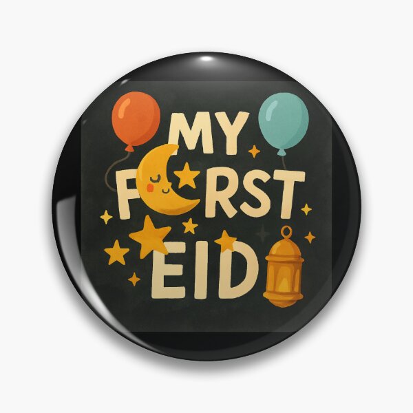 Item preview, My First Eid – Cute Festive Design for Kids designed and sold by D-Islamic.