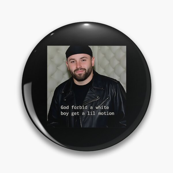 Item preview, Baker Mayfield God Forbid A White Boy Get A Lil Motion Funny Football Shirt Tampa Bay Funny Travolta Viral Meme designed and sold by cozygamerstore.