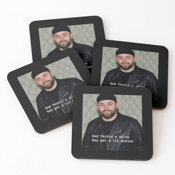 Item preview, Baker Mayfield God Forbid A White Boy Get A Lil Motion Funny Football Shirt Tampa Bay Funny Travolta Viral Meme designed and sold by cozygamerstore.
