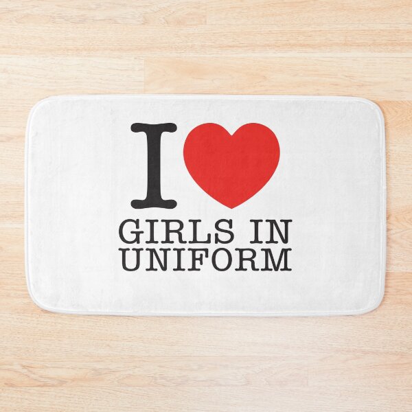 Item preview, I Love Girls In Uniform designed and sold by shitpostee.