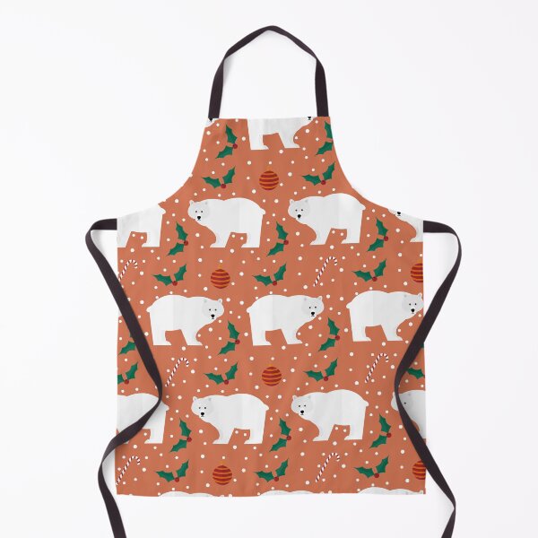 Item preview, Christmas polar bears on red designed and sold by reneesillus.