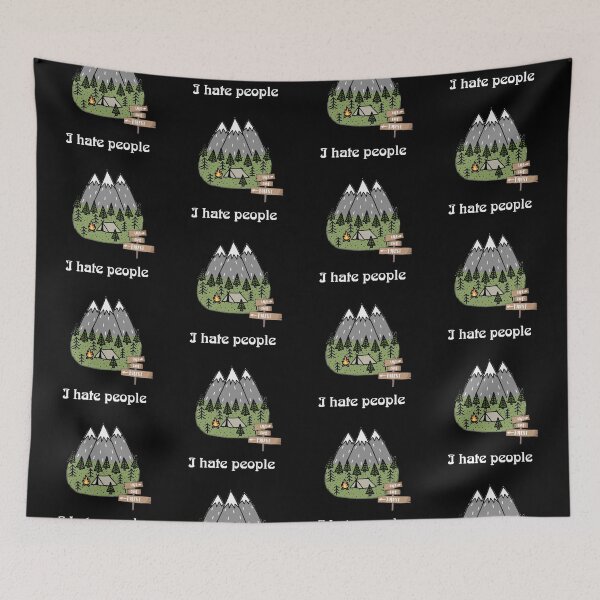 Item preview, I hate people designed and sold by SoFanny.
