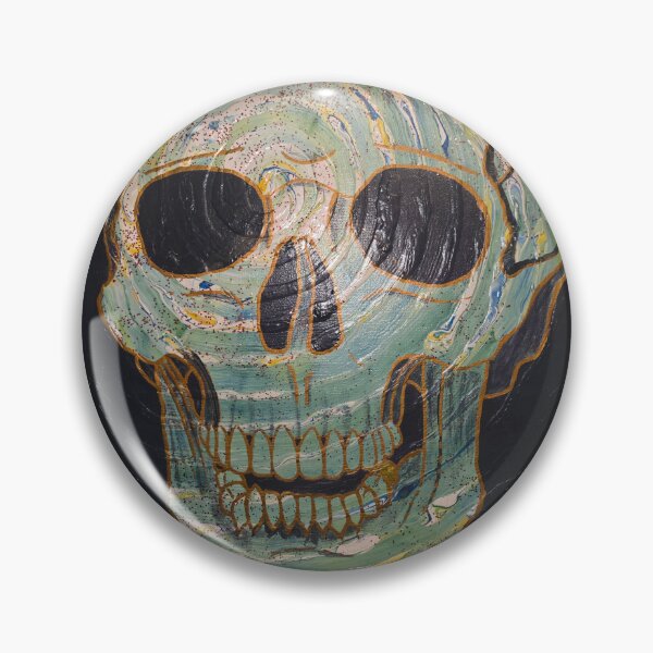 Item preview, Swirly Skull designed and sold by Wizard-of-Ogden.