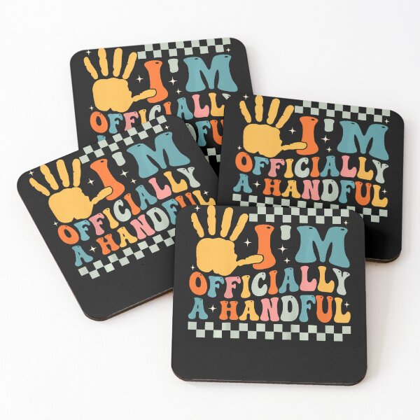 Item preview, I'M Officially A Handful 5Th Birthday Party 5 Year Old designed and sold by MadalynKiehn.