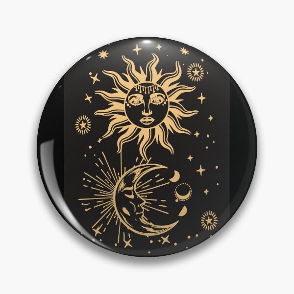 Item preview, Sun, Moon, & Stars designed and sold by ChatNoir01.