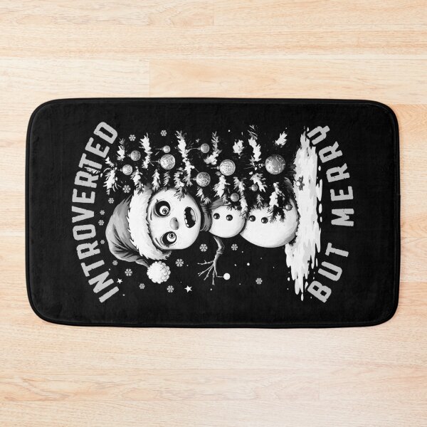 Item preview, Introvert Introverted But Merry Shy Snowman Funny Christmas designed and sold by GrandeDuc.