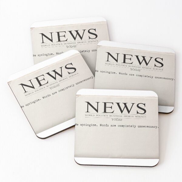 Item preview, We Apologize. Words Are Completely Unnecessary designed and sold by R-creative75.