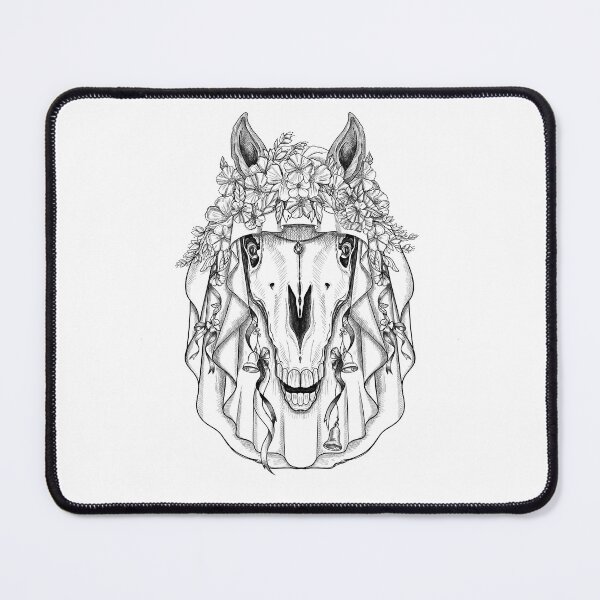 Item preview, Mari Lwyd horse skull designed and sold by TraceyEvansArt.
