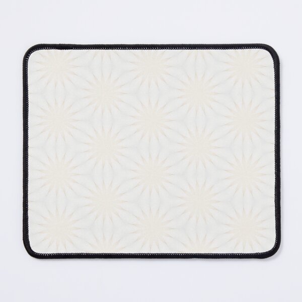 Item preview, Subtle white and beige seamless floral burst pattern designed and sold by juthamas8426.