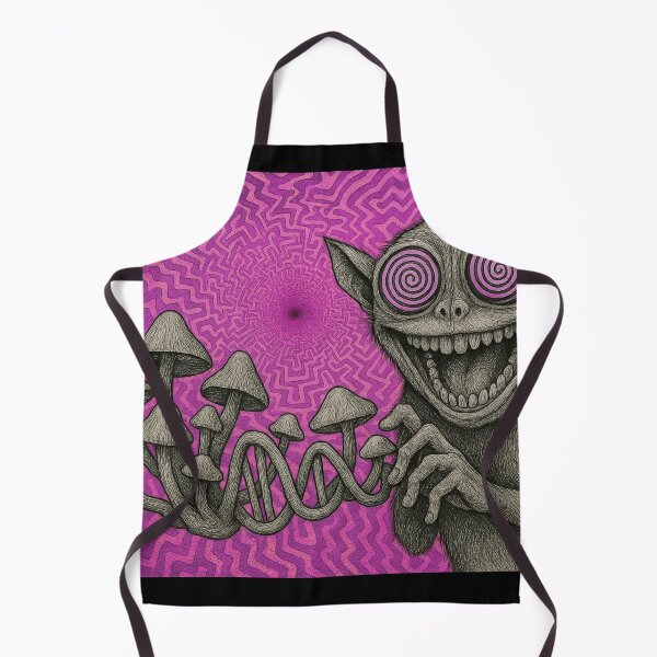 Item preview, Hypnotic Shroom Spirit – Surreal Psychedelic Energy designed and sold by DarkSpaceVibes.