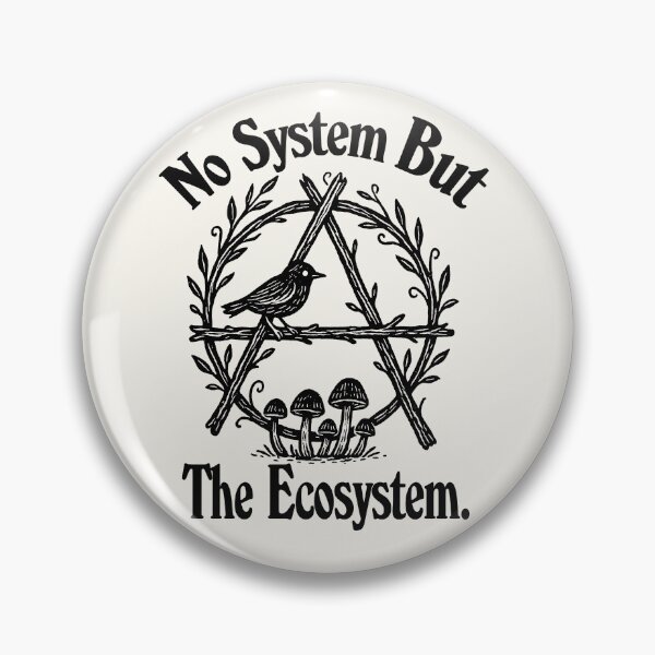 Item preview, Eco Anarchy Punk Vintage Style TShirt – No System But The Ecosystem t shirt, Vintage 90s Sweatshirt, Anarchist Punk Shirt, Political Protest Shirt, Anti Authoritarian designed and sold by samidsou.