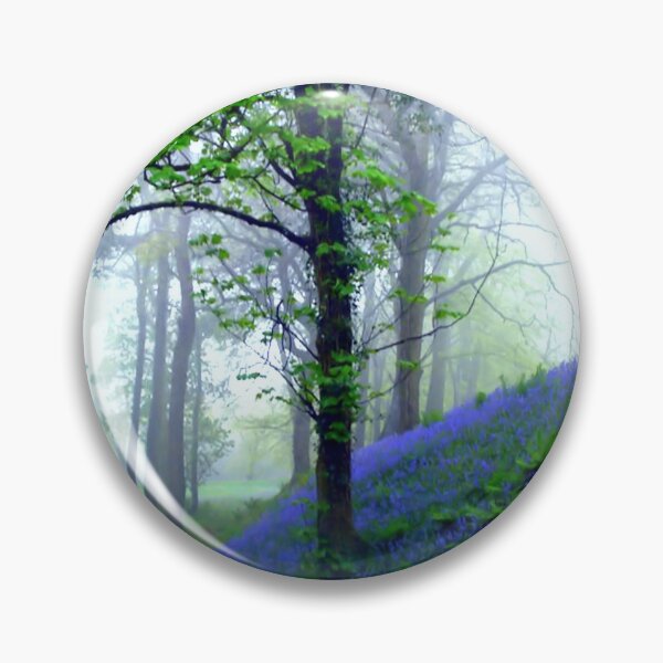 Item preview, Misty Blue Hillfort designed and sold by Charmiene Maxwell-Batten.