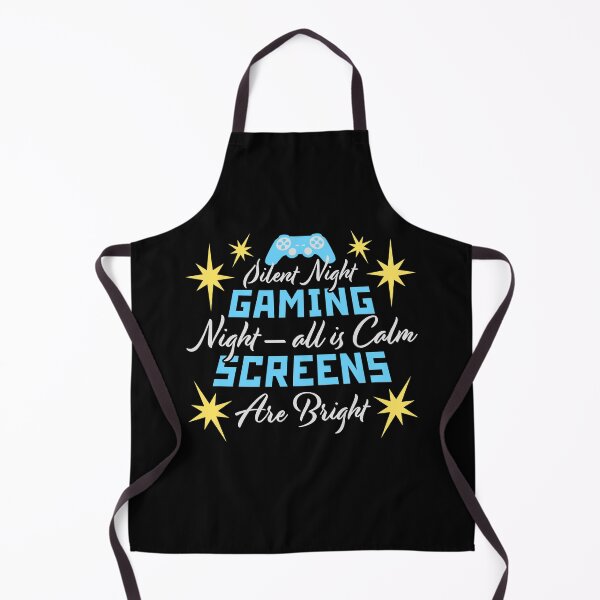 Item preview, Silent Night Gaming Night All Is Calm Screens Are Bright designed and sold by shirt-o-mat.