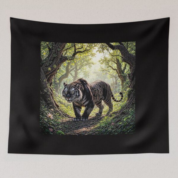 Item preview, Black Tiger#2 designed and sold by Helios Be. Lavsh.