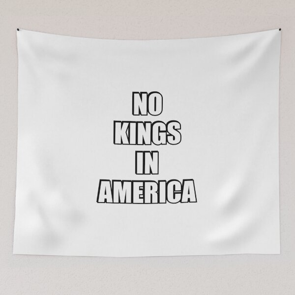 Item preview, NO KINGS IN AMERICA designed and sold by Inspirationmotivation.