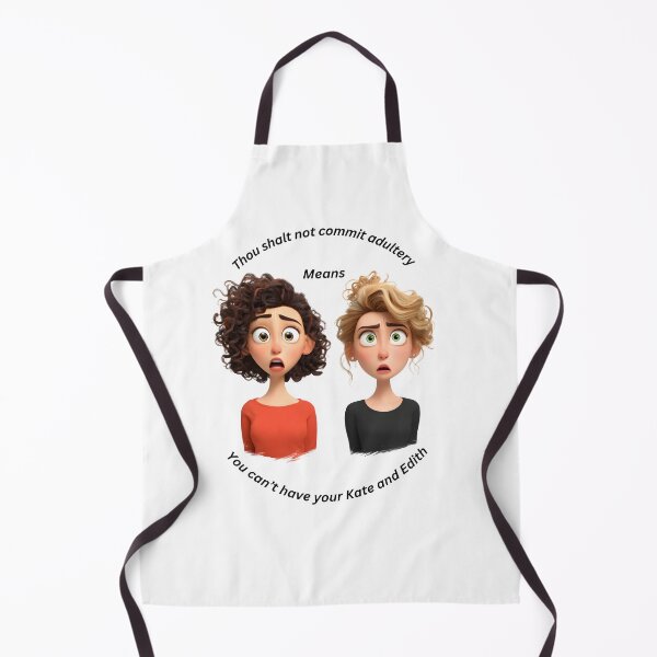 Item preview, Thou Shalt Not Commit Adultry funny cartoon designed and sold by Lewis-mart.